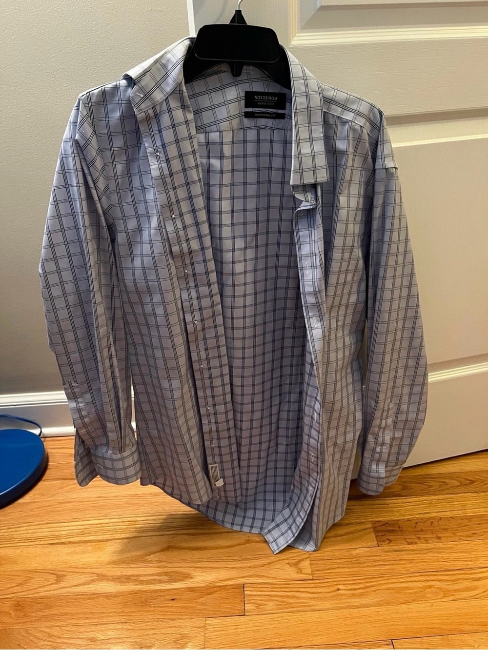 Nordstrom Traditional Fit 15.5/34 Men’s Long Sleeve Dress Shirt